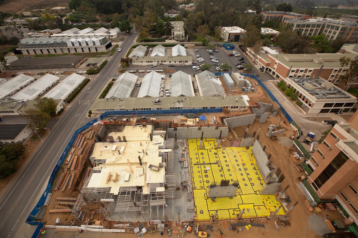 New School of Medicine building beginning to take shape Inside UCR